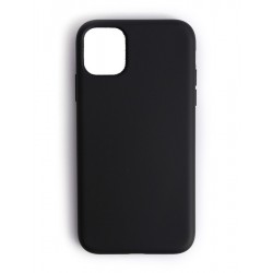 Mopal iPhone 11 Cappy Lansman Silikon Kılıf Siyah Mopal iPhone 11 Cappy Lansman Silikon Kılıf Siyah