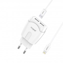 Mopal Lightning Çift Girişli Hızlı Şarj Aleti 5V 2.1A