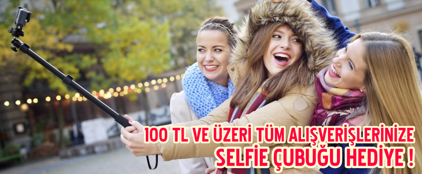 Selfie Çubuğu Hediye